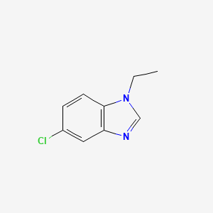 molecular formula C9H9ClN2 B2893085 5-Chloro-1-ethyl-1H-benzimidazole CAS No. 69015-51-6