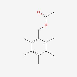 molecular formula C14H20O2 B2893214 2,3,4,5,6-Pentamethylbenzyl acetate CAS No. 19936-85-7