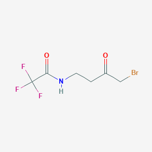 N-(4-bromo-3-oxobutyl)-2,2,2-trifluoroacetamide
