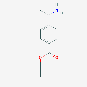 tert-butyl 4-[(1S)-1-aminoethyl]benzoate