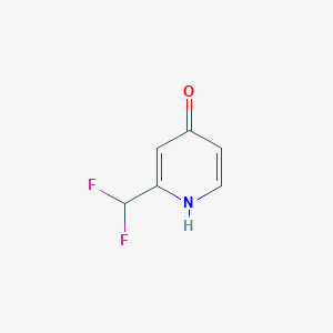 2-(Difluoromethyl)pyridin-4-ol