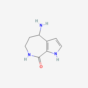 4-Amino-4,5,6,7-tetrahydro-1H-pyrrolo[2,3-c]azepin-8-one