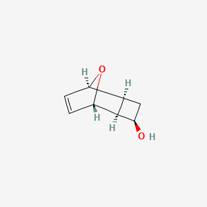 molecular formula C8H10O2 B2893487 (1S,2S,3R,5S,6R)-9-Oxatricyclo[4.2.1.02,5]non-7-en-3-ol CAS No. 2411179-77-4