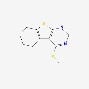 4-Methylsulfanyl-5,6,7,8-tetrahydro-[1]benzothiolo[2,3-d]pyrimidine