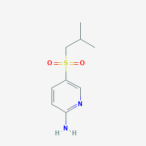 5-(2-Methylpropylsulfonyl)pyridin-2-amine