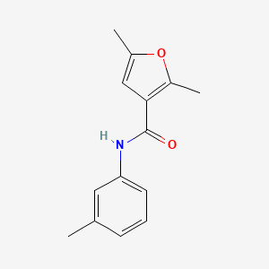 2,5-dimethyl-N-(m-tolyl)furan-3-carboxamide