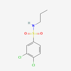 3,4-dichloro-N-propylbenzene-1-sulfonamide