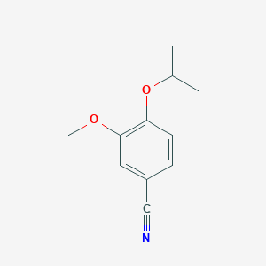 3-Methoxy-4-(propan-2-yloxy)benzonitrile