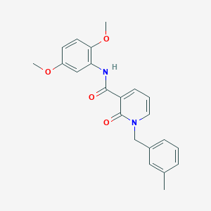 N-(2,5-dimethoxyphenyl)-1-(3-methylbenzyl)-2-oxo-1,2-dihydropyridine-3-carboxamide