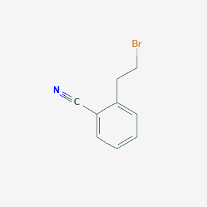 molecular formula C9H8BrN B2893820 2-(2-Bromoethyl)benzonitrile CAS No. 101860-81-5