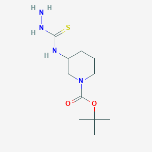 Tert-butyl 3-(aminocarbamothioylamino)piperidine-1-carboxylate