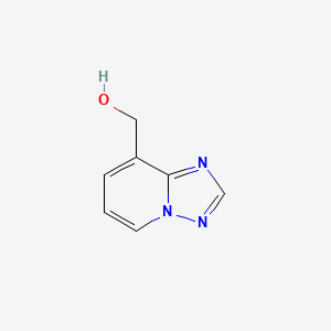 molecular formula C7H7N3O B2893972 [1,2,4]Triazolo[1,5-A]pyridin-8-ylmethanol CAS No. 1824117-63-6