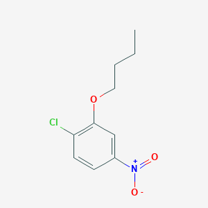 molecular formula C10H12ClNO3 B2894010 2-Butoxy-1-chloro-4-nitrobenzene CAS No. 5521-28-8