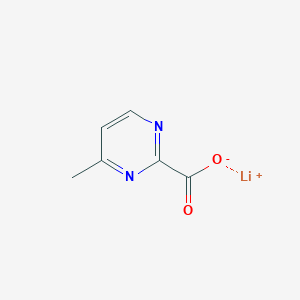 molecular formula C6H5LiN2O2 B2894050 Lithium;4-methylpyrimidine-2-carboxylate CAS No. 2243505-09-9