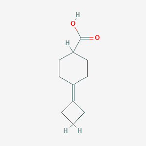 4-Cyclobutylidenecyclohexane-1-carboxylic acid
