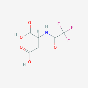 molecular formula C6H6F3NO5 B2894179 N-(Trifluoroacetyl)-dl-aspartic acid CAS No. 200876-77-3