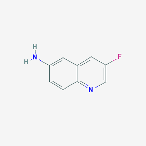 molecular formula C9H7FN2 B2894235 3-Fluoroquinolin-6-amine CAS No. 1820618-15-2