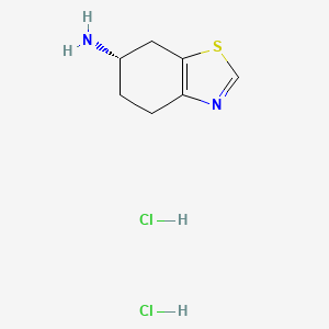 (6S)-4,5,6,7-tetrahydro-1,3-benzothiazol-6-amine dihydrochloride
