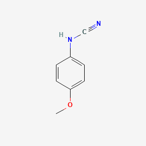 molecular formula C8H8N2O B2894323 (4-Methoxyphenyl)cyanamide CAS No. 13519-16-9
