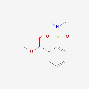 molecular formula C10H13NO4S B2894356 Methyl 2-(dimethylsulfamoyl)benzoate CAS No. 79672-26-7