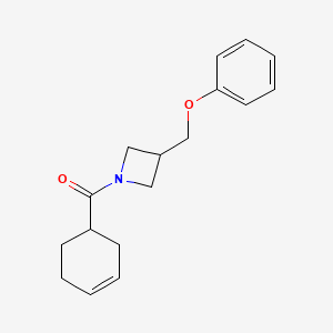 Cyclohex-3-en-1-yl(3-(phenoxymethyl)azetidin-1-yl)methanone