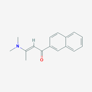 (E)-3-(dimethylamino)-1-naphthalen-2-ylbut-2-en-1-one