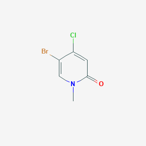 5-bromo-4-chloro-1-methylpyridin-2(1H)-one