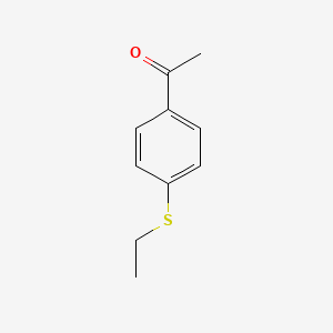 molecular formula C10H12OS B2894416 1-[4-(Ethylsulfanyl)phenyl]ethan-1-one CAS No. 3585-73-7