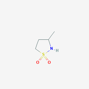 molecular formula C4H9NO2S B2894480 3-甲基异噻唑啉-1,1-二氧化物 CAS No. 101258-21-3