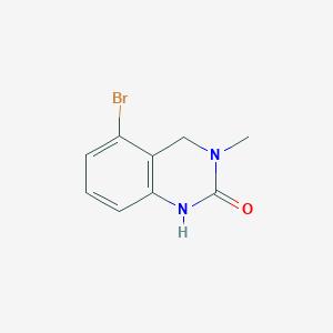 molecular formula C9H9BrN2O B2894482 5-Bromo-3-methyl-3,4-dihydroquinazolin-2(1H)-one CAS No. 861106-66-3