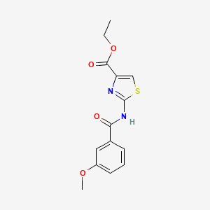 Ethyl 2-(3-methoxybenzamido)thiazole-4-carboxylate