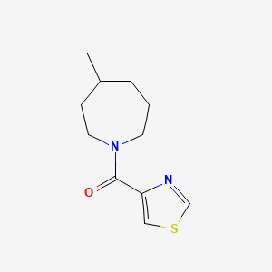 4-Methyl-1-(1,3-thiazole-4-carbonyl)azepane