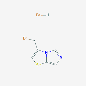 3-(Bromomethyl)imidazo[4,3-b][1,3]thiazole hydrobromide