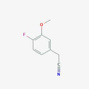 2-(4-Fluoro-3-methoxyphenyl)acetonitrile