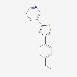 molecular formula C16H14N2S B289479 Cambridge id 6591299 