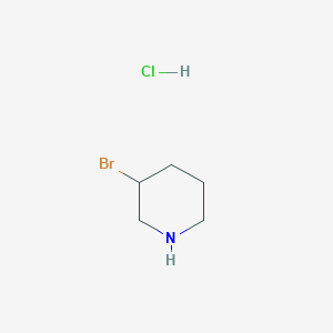 molecular formula C5H11BrClN B2894832 3-Bromopiperidine hydrochloride CAS No. 102776-55-6; 1956354-99-6
