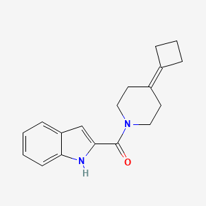 (4-Cyclobutylidenepiperidin-1-yl)-(1H-indol-2-yl)methanone