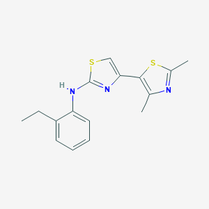 (2',4'-Dimethyl-[4,5']bithiazolyl-2-yl)-(2-ethyl-phenyl)-amine