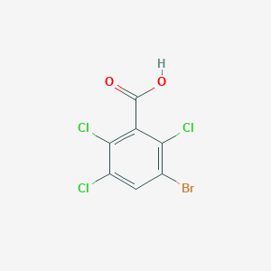 3-Bromo-2,5,6-trichlorobenzoic acid