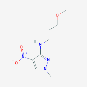 N-(3-Methoxypropyl)-1-methyl-4-nitropyrazol-3-amine
