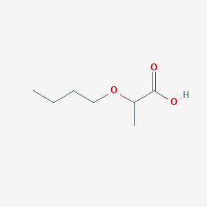 molecular formula C7H14O3 B2895045 2-Butoxypropanoic acid CAS No. 14620-87-2