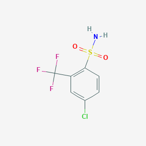 4-Chloro-2-(trifluoromethyl)benzenesulfonamide