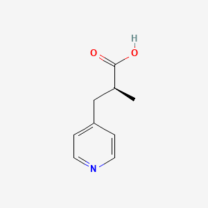 molecular formula C9H11NO2 B2895152 (2S)-2-甲基-3-吡啶-4-基丙酸 CAS No. 2248174-83-4