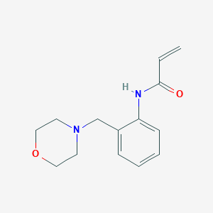 N-[2-(Morpholin-4-ylmethyl)phenyl]prop-2-enamide