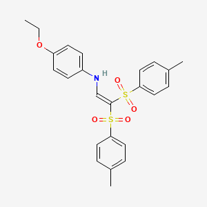 N-(2,2-ditosylvinyl)-4-ethoxyaniline