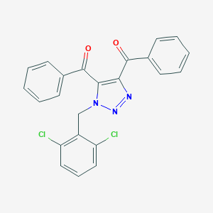 molecular formula C23H15Cl2N3O2 B289526 [5-benzoyl-1-(2,6-dichlorobenzyl)-1H-1,2,3-triazol-4-yl](phenyl)methanone 