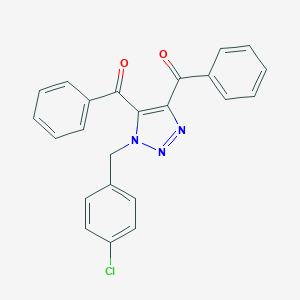 molecular formula C23H16ClN3O2 B289528 [5-benzoyl-1-(4-chlorobenzyl)-1H-1,2,3-triazol-4-yl](phenyl)methanone 