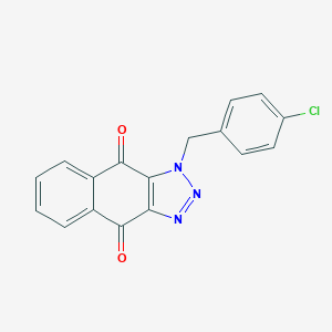 1-(4-chlorobenzyl)-1H-naphtho[2,3-d][1,2,3]triazole-4,9-dione