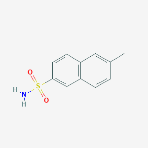molecular formula C11H11NO2S B2895312 6-甲基萘-2-磺酰胺 CAS No. 215958-81-9