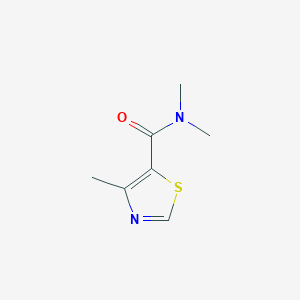 N,N,4-trimethyl-1,3-thiazole-5-carboxamide